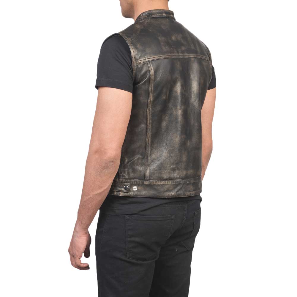 Mens Waistcoat - Brown