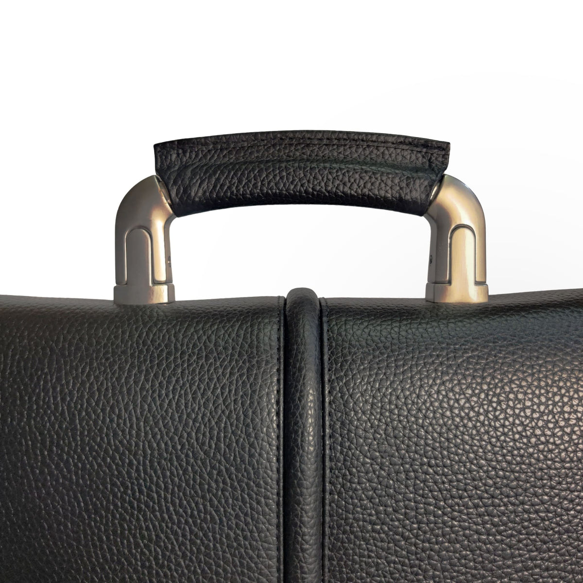 Leather Laptop Bags for Men - Black
