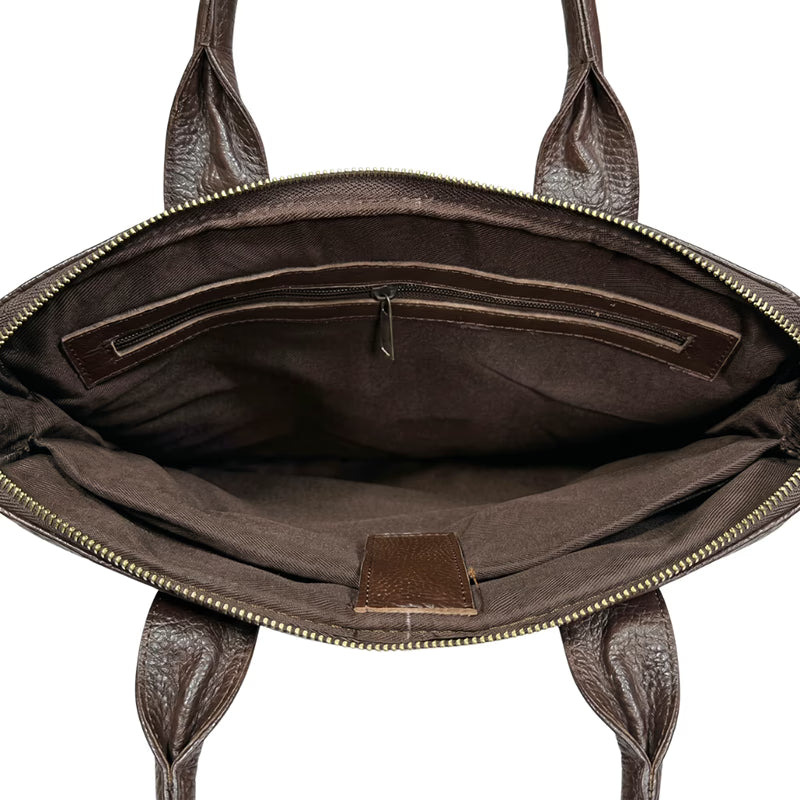 Mild Slim Document Case - Chocolate