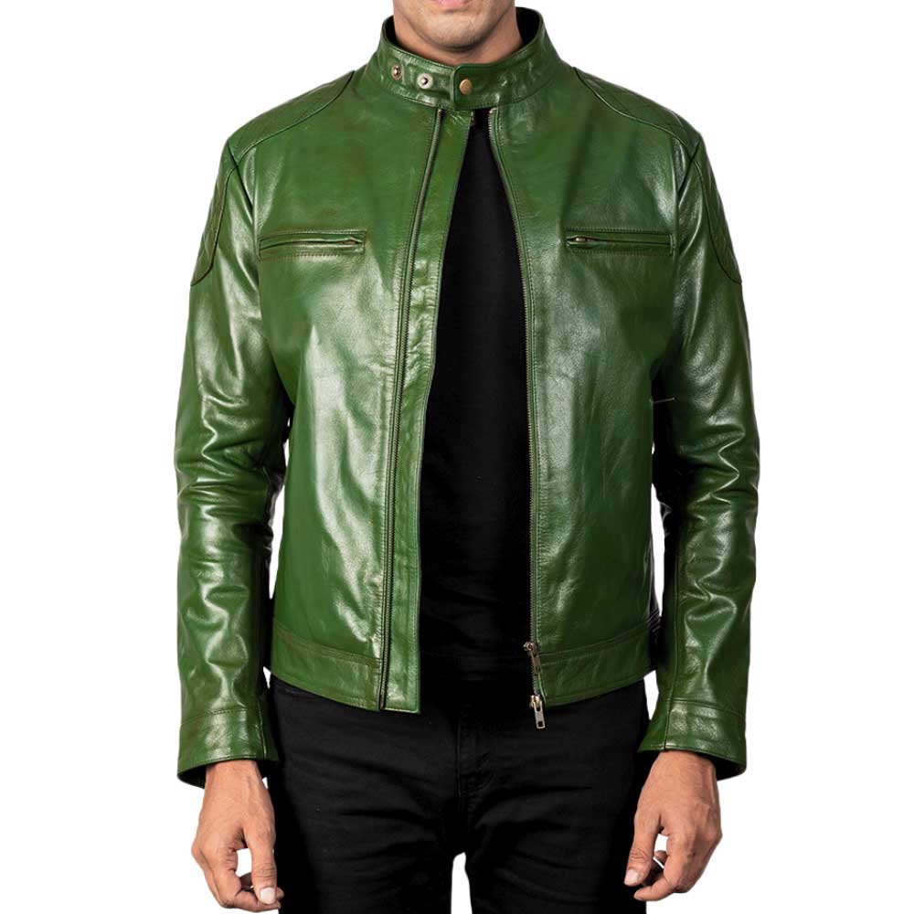 Distressed Leather Jackets for Men