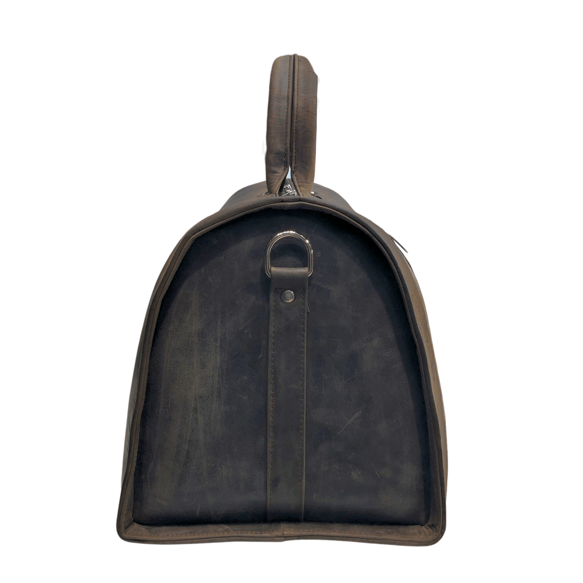Weekender Bag with Shoe Compartment - Chocolate