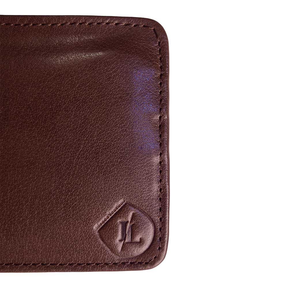 Pure Leather Wallet - chocolate