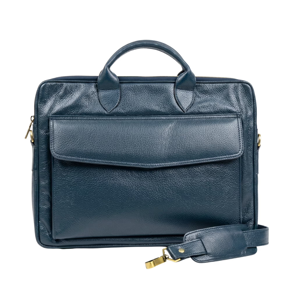 Sleek Laptop Bag - Blue