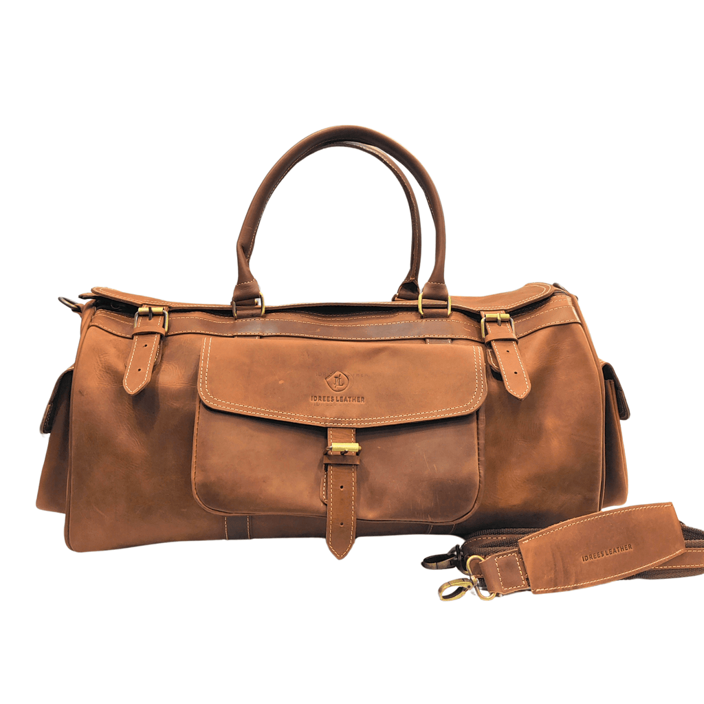 Large Duffle Bag - tan