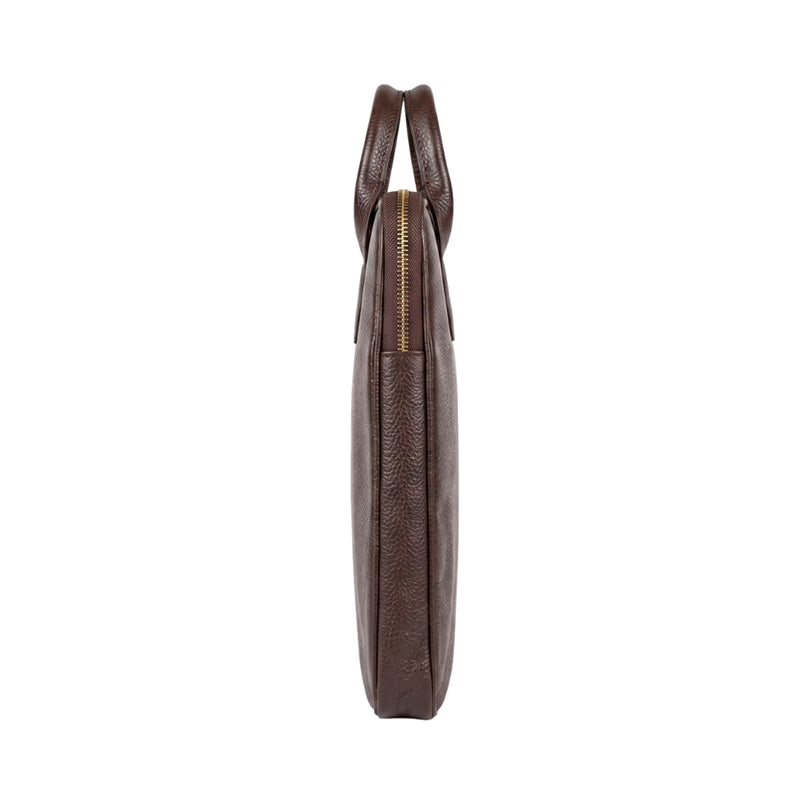 Mild Slim Document Case - Chocolate