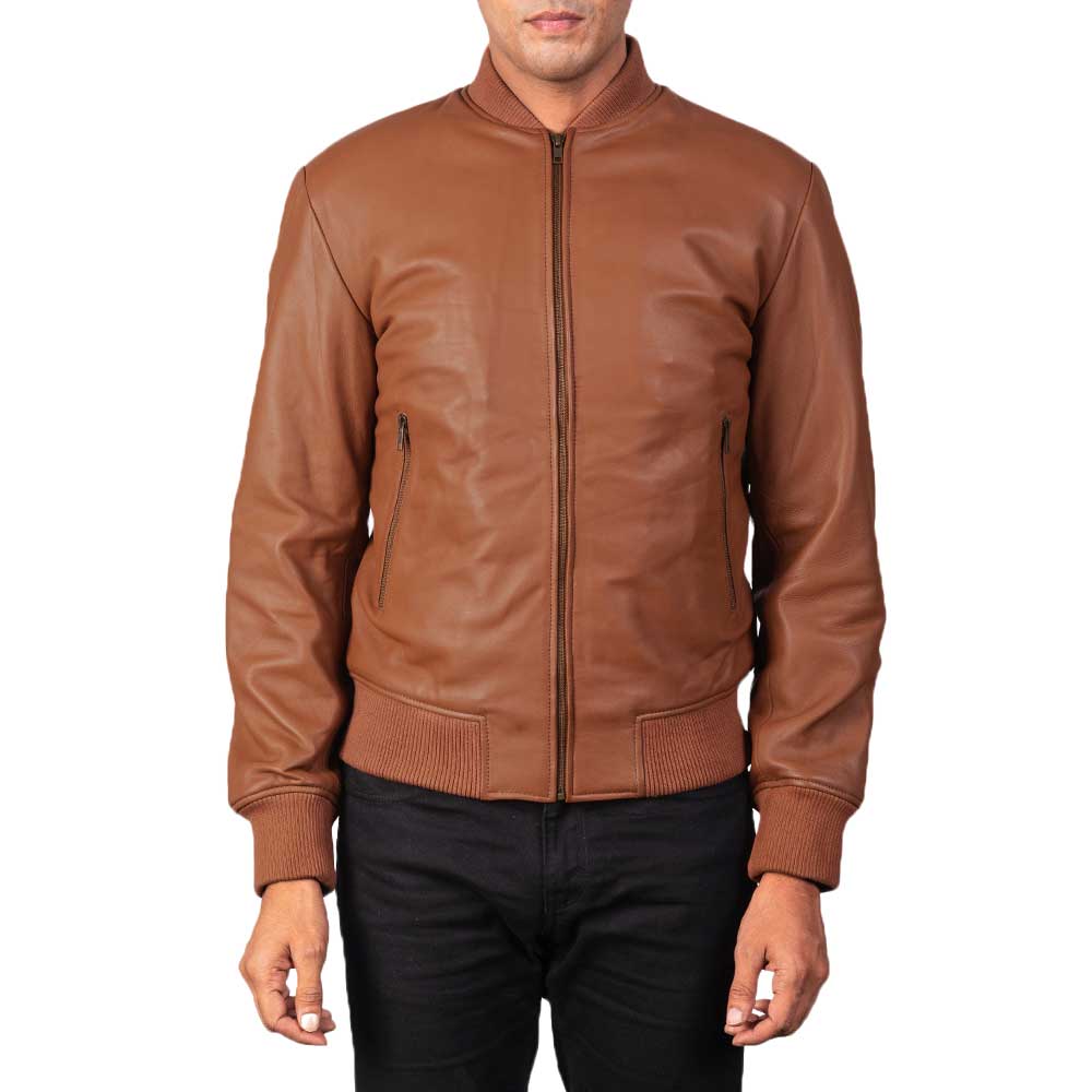Suede Bomber Jacket