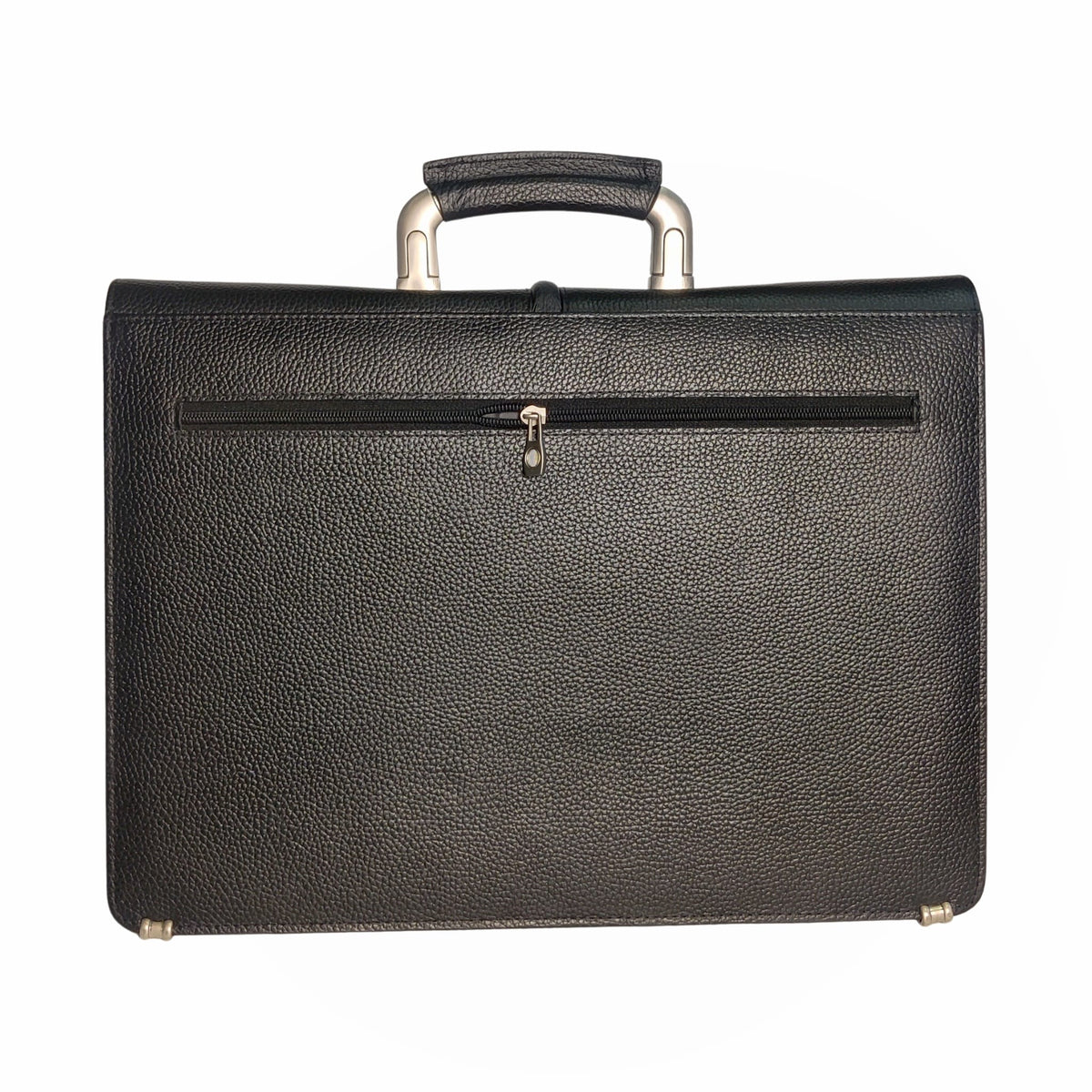Leather Laptop Bags for Men - Black