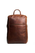 Brown Leather Backpack