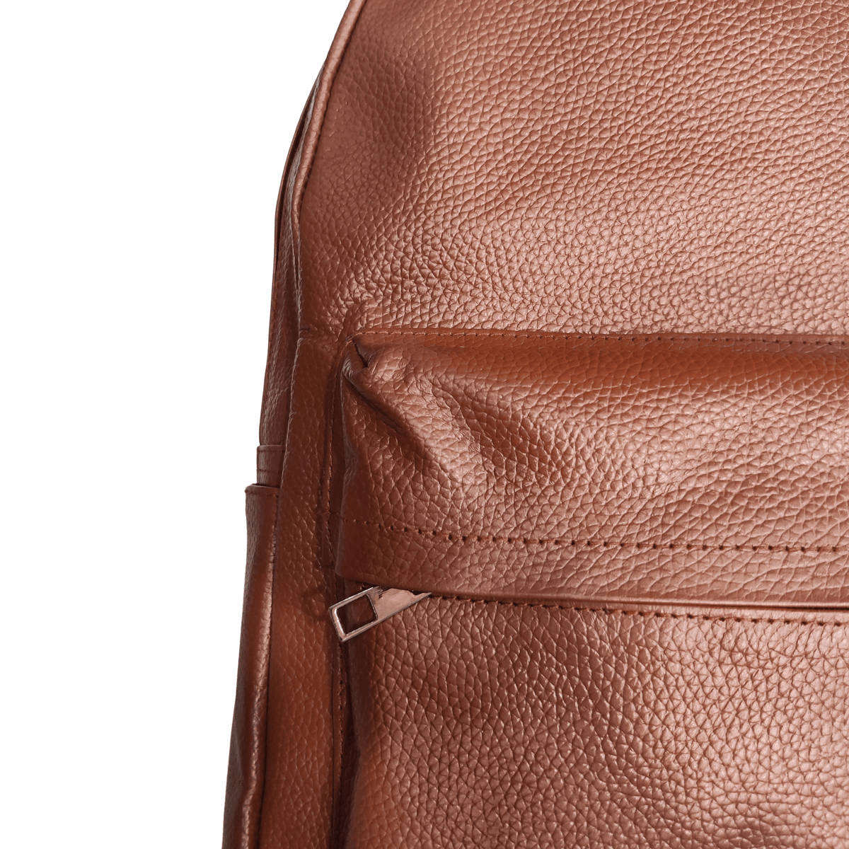 Mens Leather Backpack - brown
