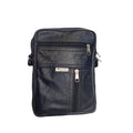 Black Leather Crossbody Bag