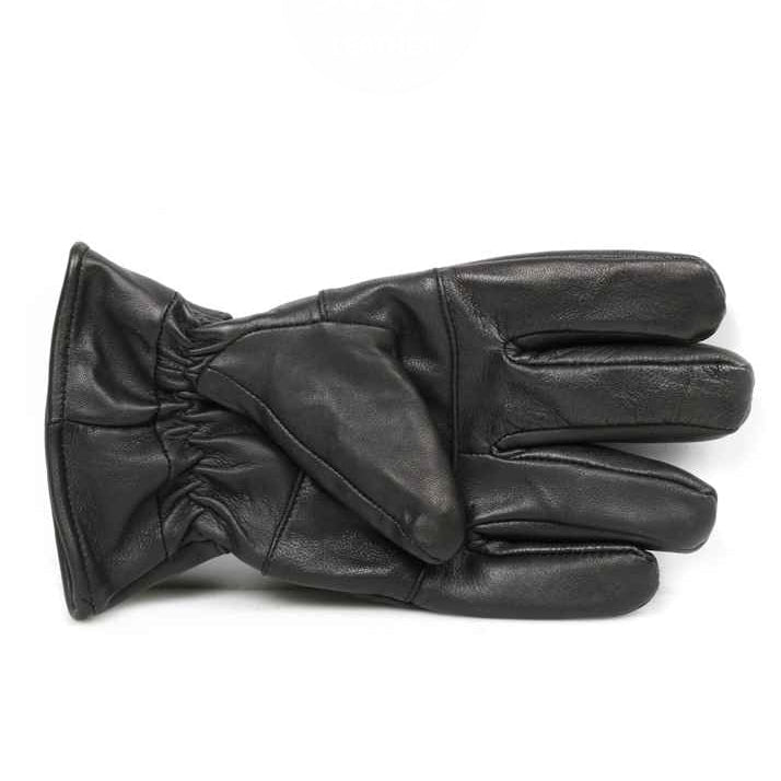Mens Leather Gloves - Black