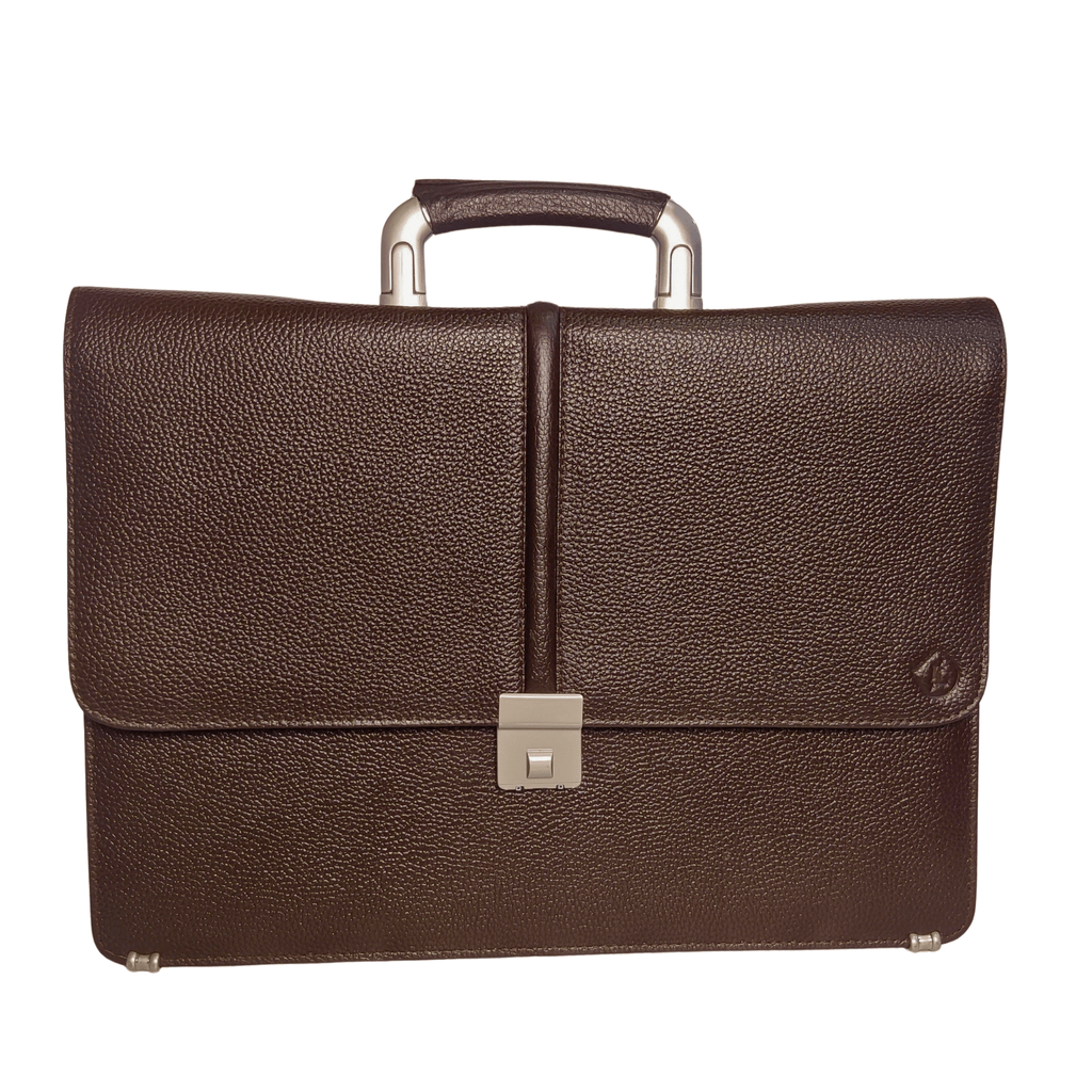 Leather Laptop Bags for Men - chocolate