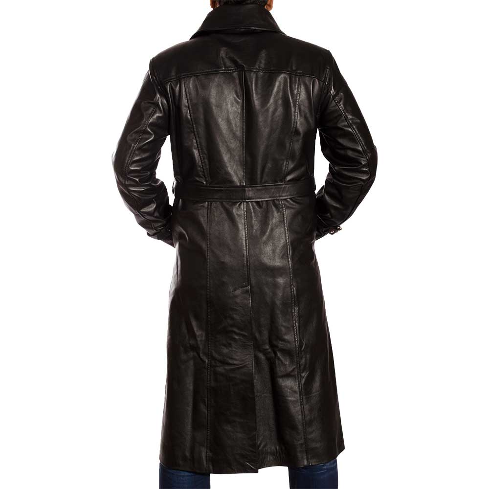 Leather Trench Coat