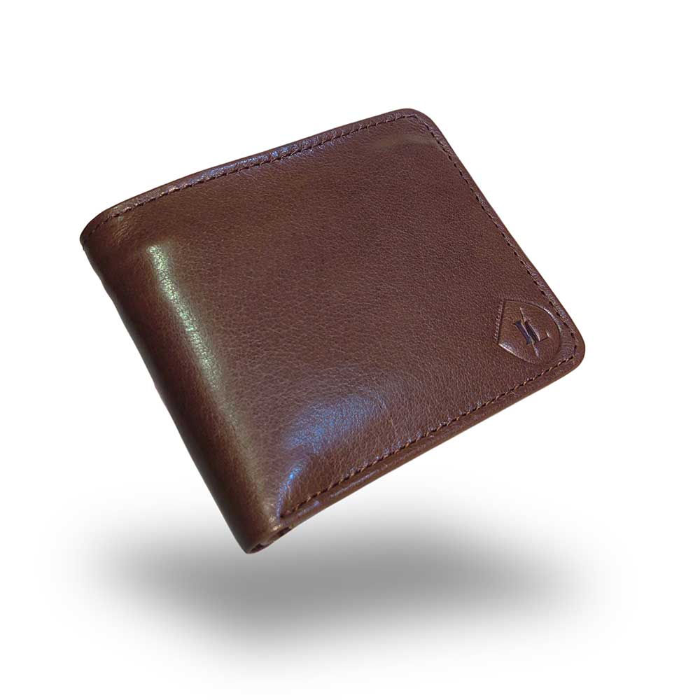 Pure Leather Wallet - chocolate