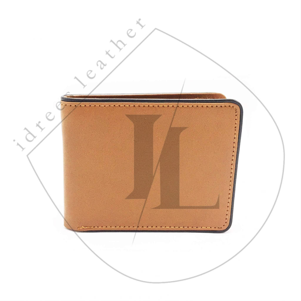 Leather Wallet - light-brown