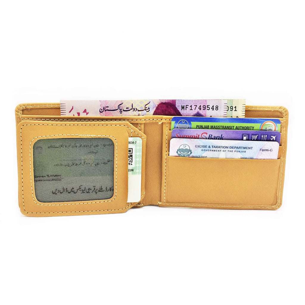 Leather Wallets - camel