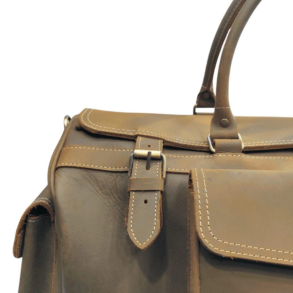 Large Duffle Bag - Light Brown