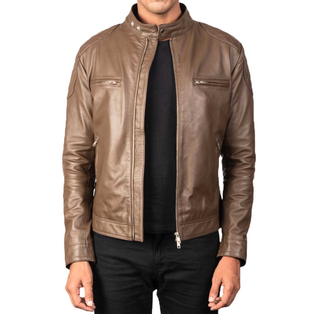 Distressed Leather Jackets for Men