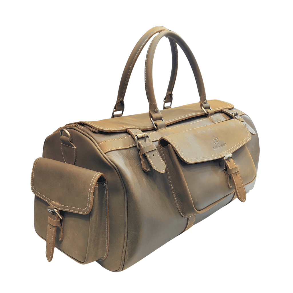 Large Duffle Bag - Light Brown