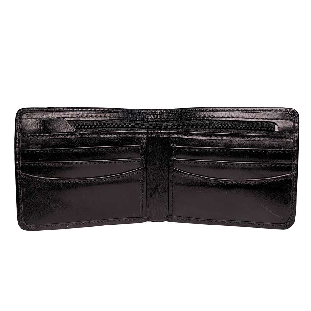 Pure Leather Wallet - Black