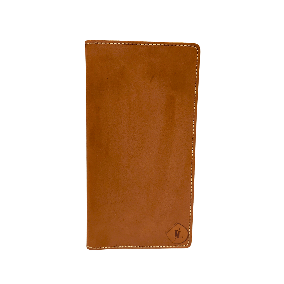 Long Leather Wallet - TAN