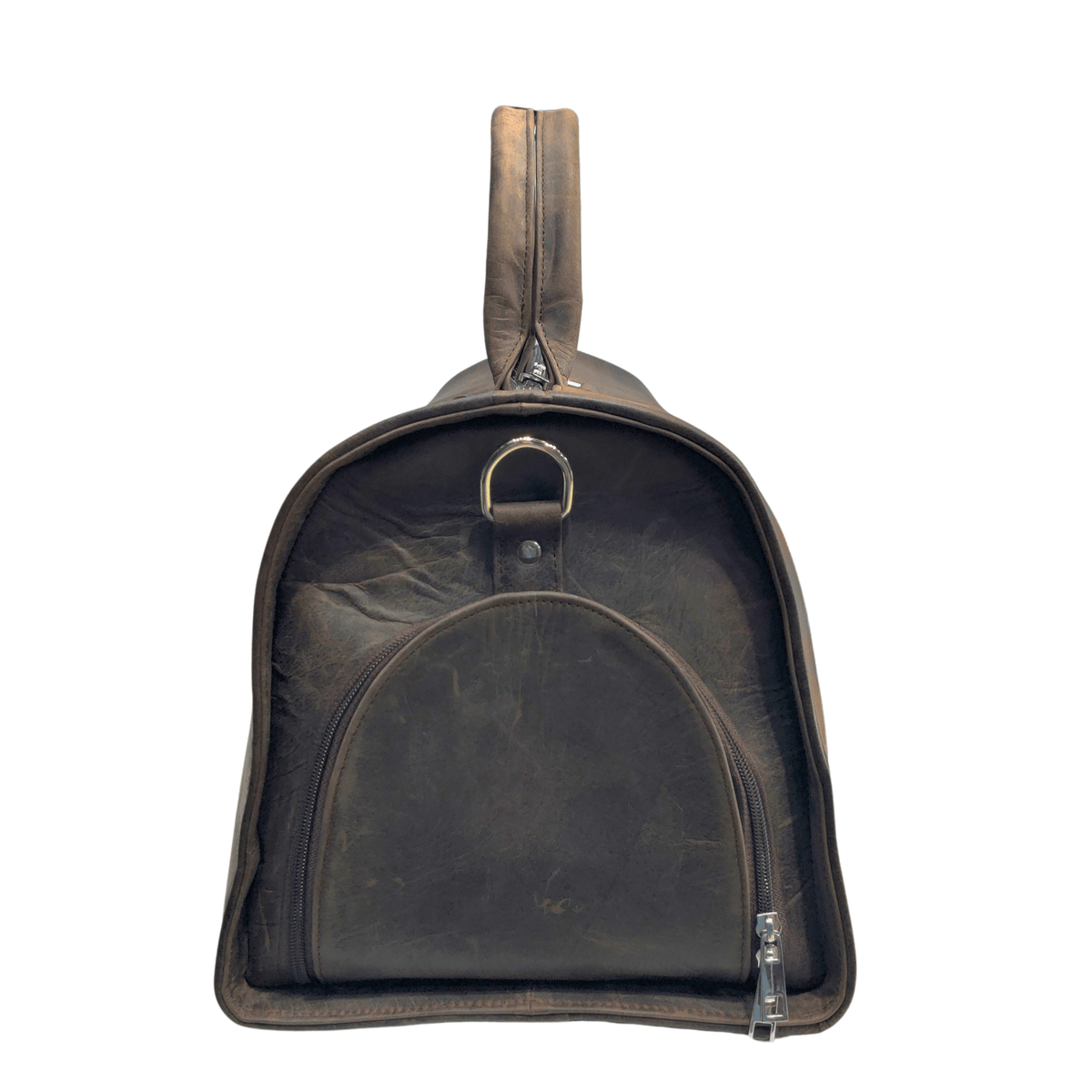 Weekender Bag with Shoe Compartment - Chocolate