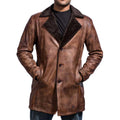 Leather Shearling Coat​