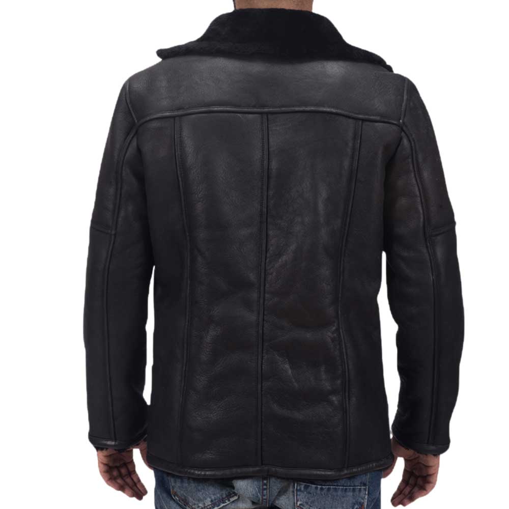 Mens Shearling Coat