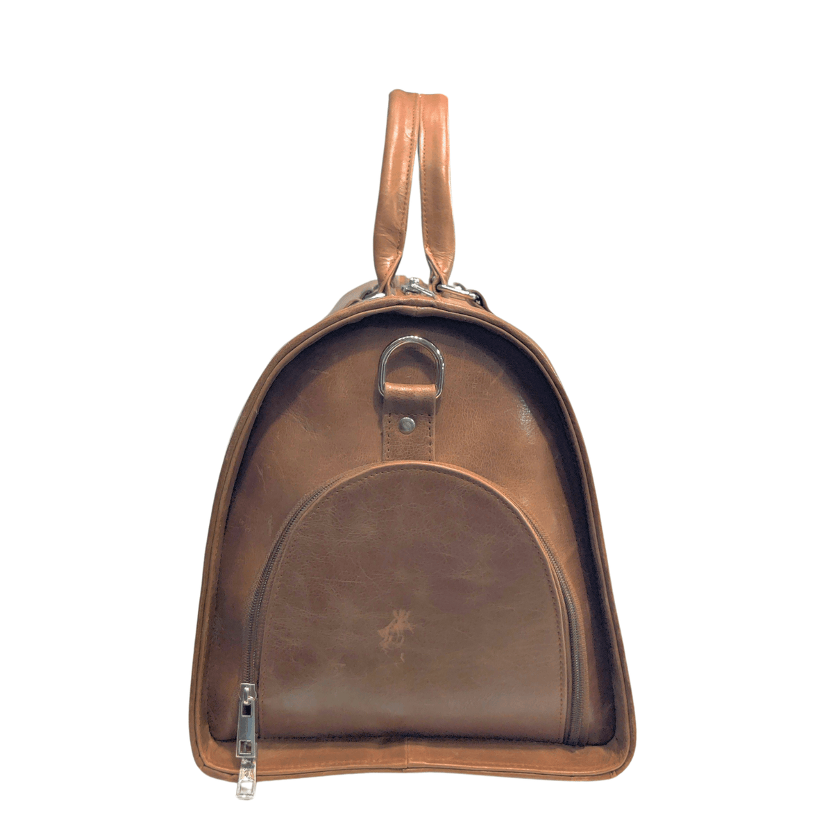Weekender Bag with Shoe Compartment - caml