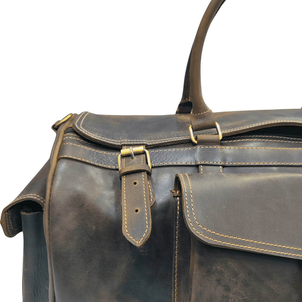 Large Duffle Bag - Chocolate