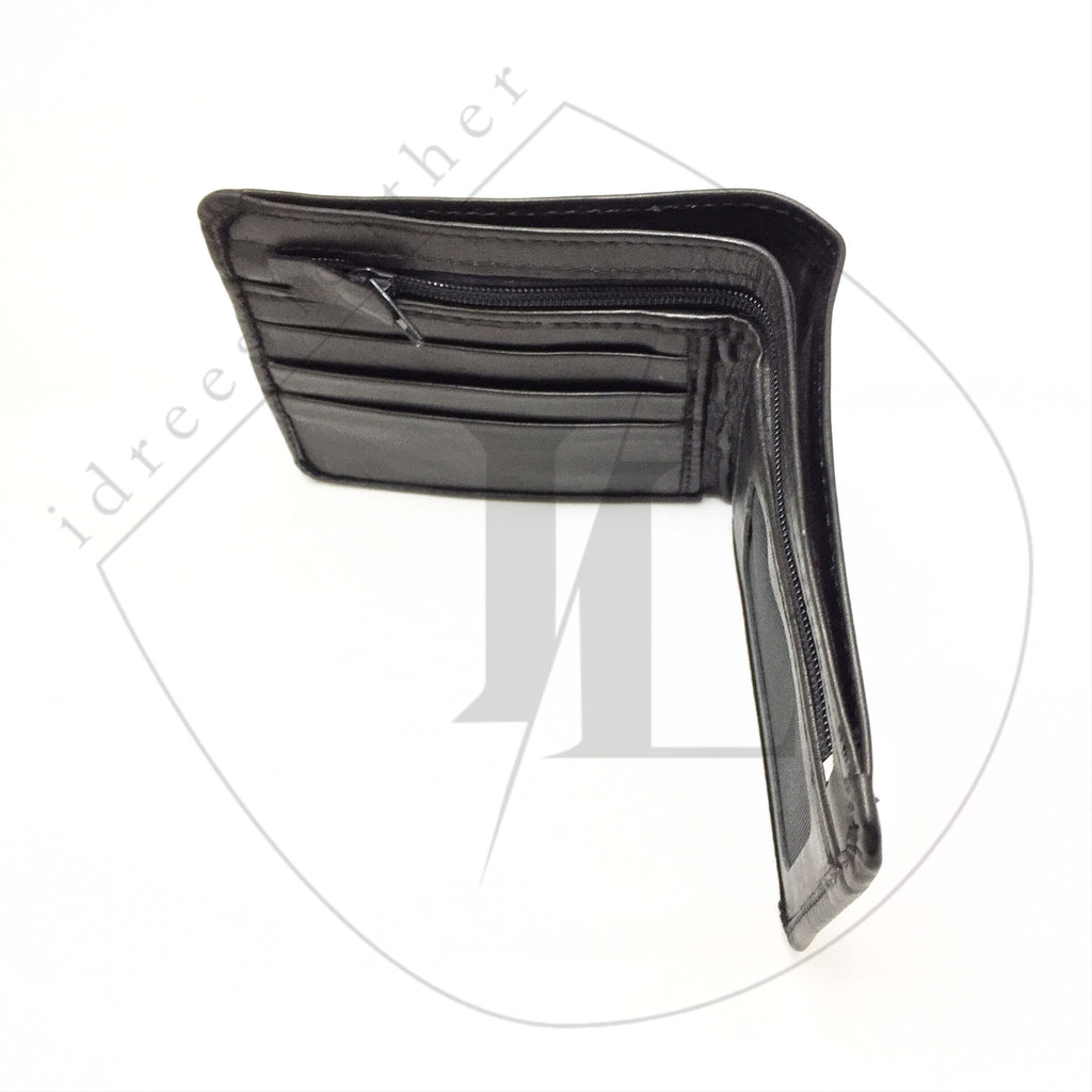 Genuine Leather Wallet - Black