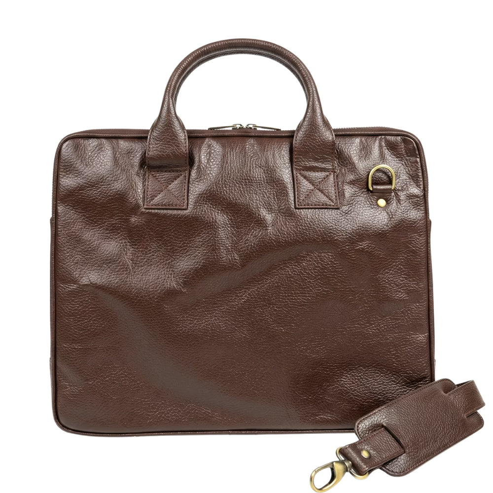 Mild Slim Document Case - Chocolate