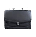 Leather Laptop Office Bag | Briefcase with lock
