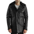 Leather Sherpa Jacket