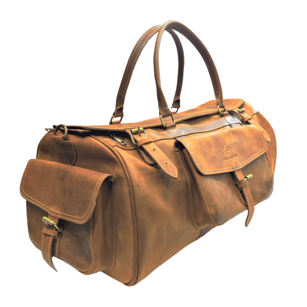Large Duffle Bag - tan