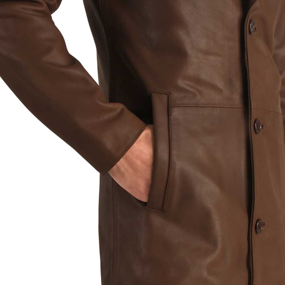 Single Breasted Trench Coat