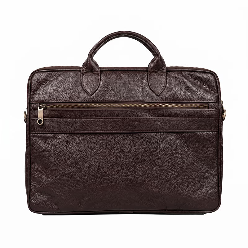 Sleek Laptop Bag - Chocolate