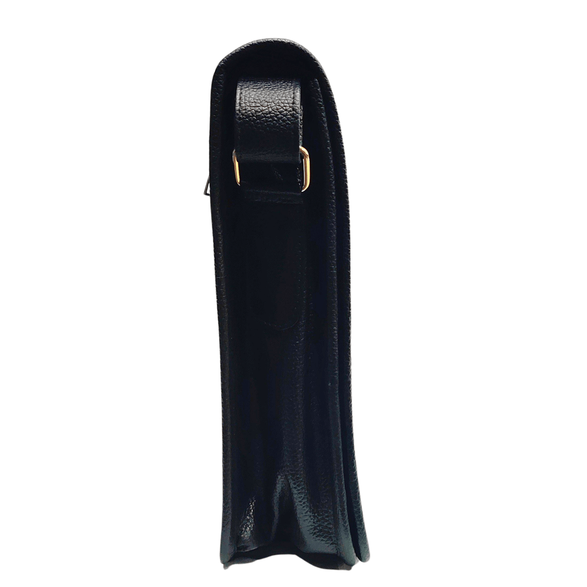 Leather Laptop Bag - Black