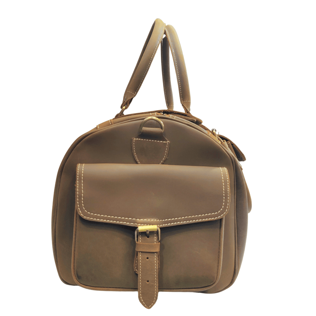 Large Duffle Bag - Light Brown