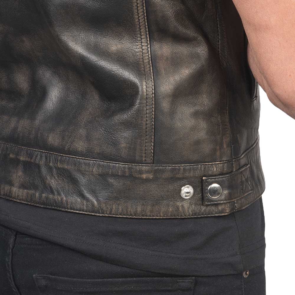 Mens Waistcoat - Brown