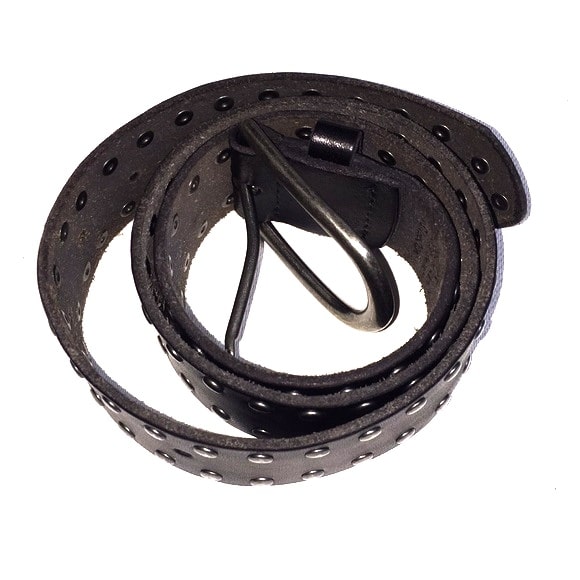 Studded Leather Belt