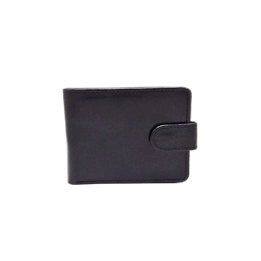 Lockable Leather Wallet - Idrees Leather