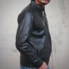 boys leather jacket Idrees Leather scaled