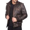 Mens quilted jacket Idrees Leather Mens quilted jacket Idrees Leather
