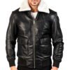 Real fur jacket Idrees Leather
