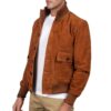 Suede jacket mens Idrees Leather Suede jacket mens Idrees Leather
