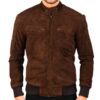 Suede nubick leather jackets in Pakistan Idrees Leather