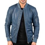 Varsity jacket Idrees Leather