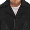 black leather coat pakistan Idrees Leather