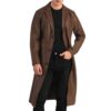 cropped trench coat Idrees Leather cropped trench coat Idrees Leather